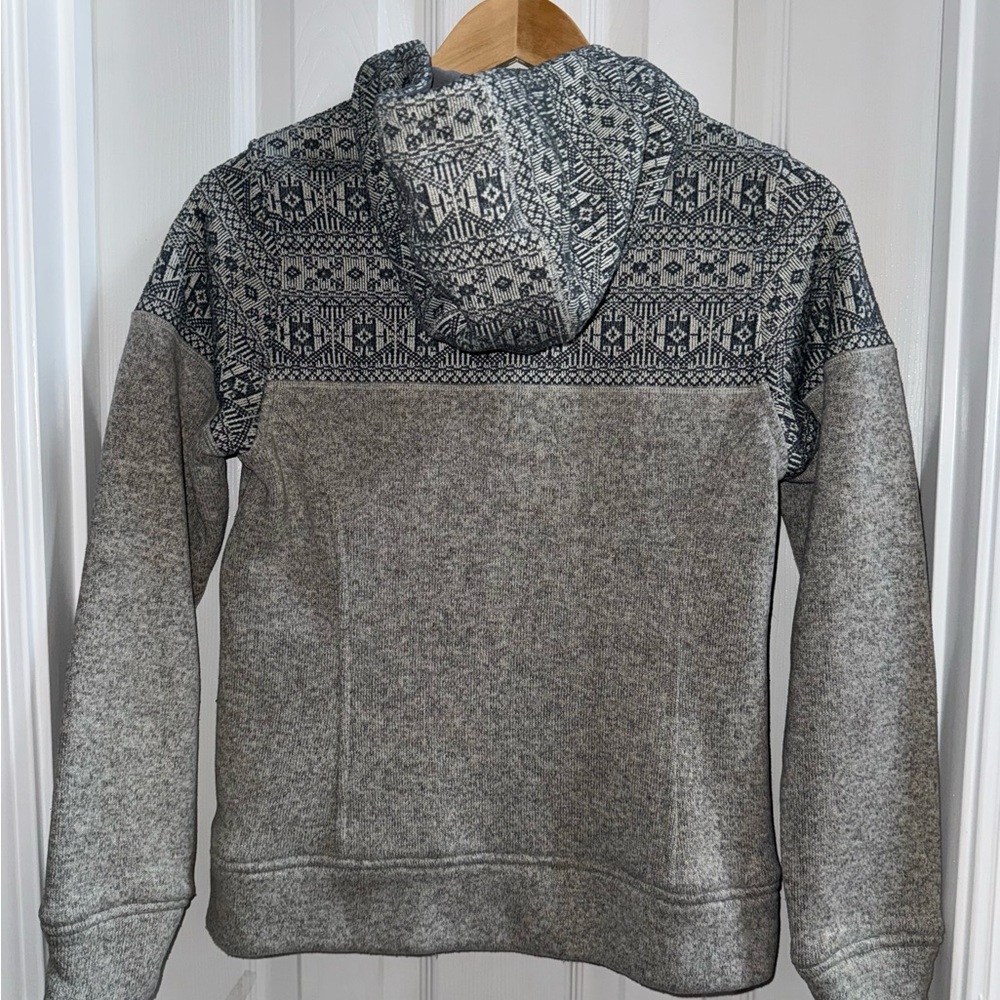 Patagonia Better Sweater Hoodie Full Zip Size S Aesthetic Grey Long Sleeve Warm - Picture 2 of 12